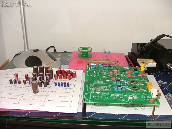 飞利浦TDA1541 S6 DAC解码器 焊机