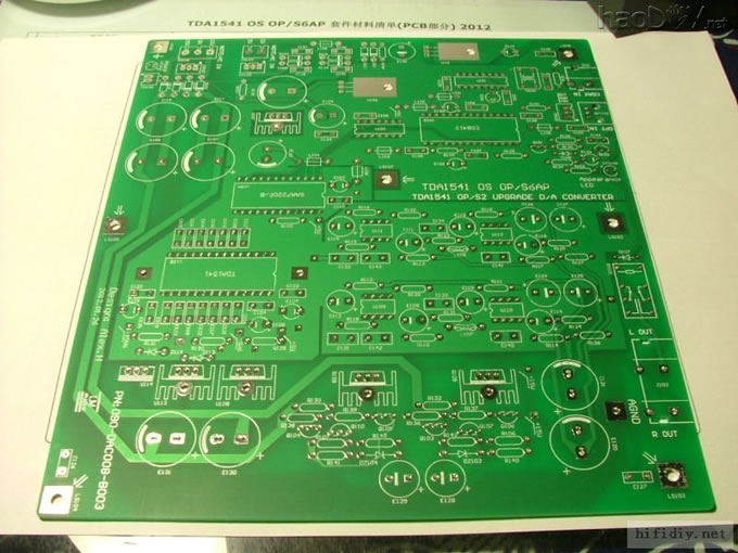 飞利浦TDA1541 S6 DAC解码器 焊机