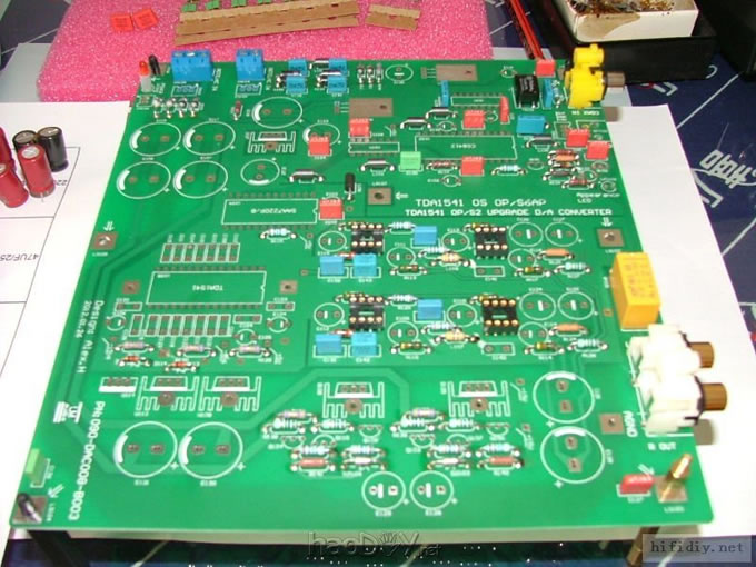 飞利浦TDA1541 S6 DAC解码器 焊机