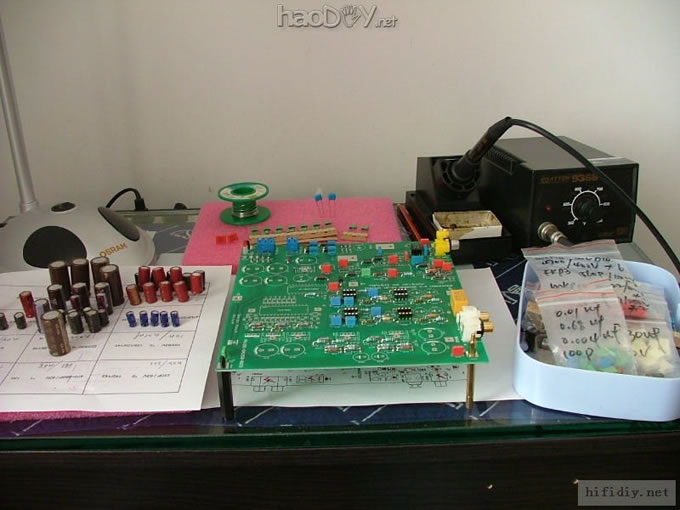 飞利浦TDA1541 S6 DAC解码器 焊机