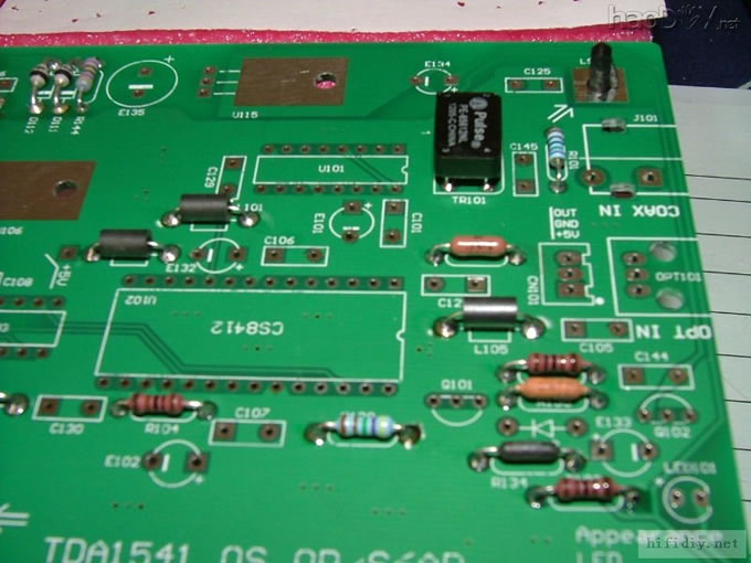 飞利浦TDA1541 S6 DAC解码器 焊机