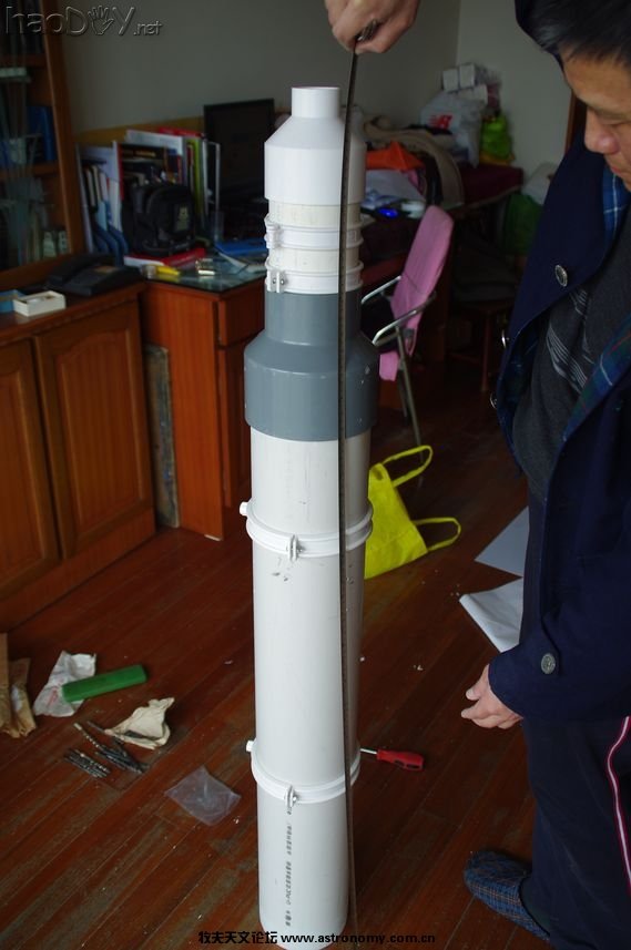 IMGP6278.JPG 氧气瓶完工天文望远镜diy制作 拍月亮月球
