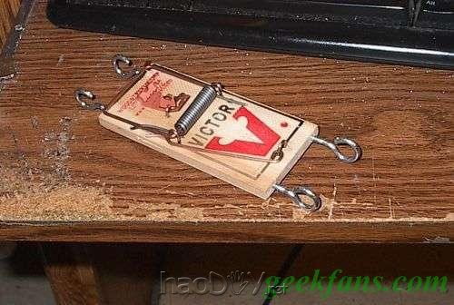 自制会跑的老鼠夹车