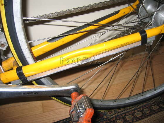 diy自行车改造:夜光自行车