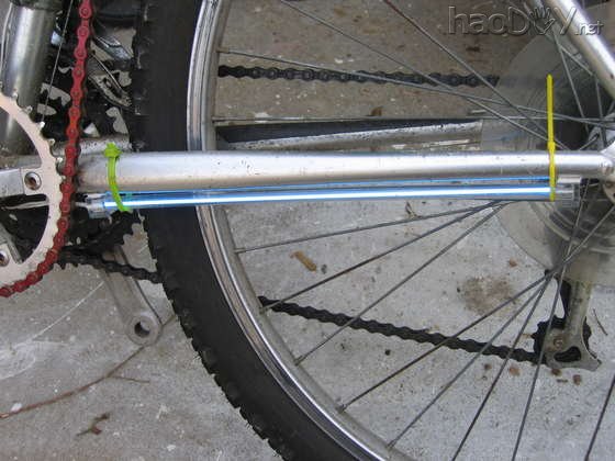 diy自行车改造:夜光自行车
