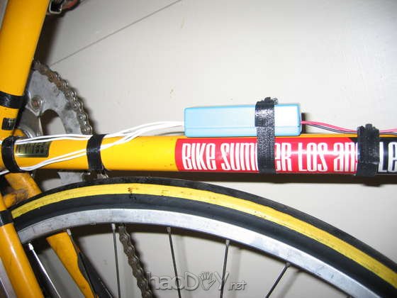 diy自行车改造:夜光自行车