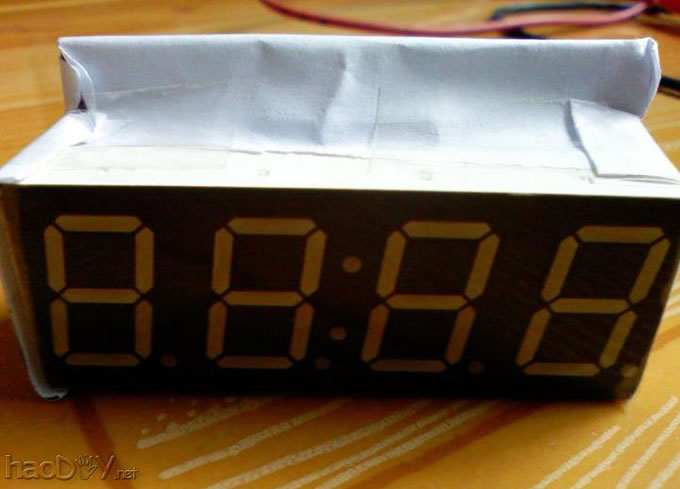 DIY数码管时钟