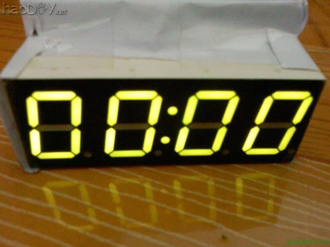 DIY数码管时钟