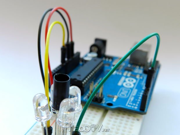 用Arduino做一个简单的红外接近传感器