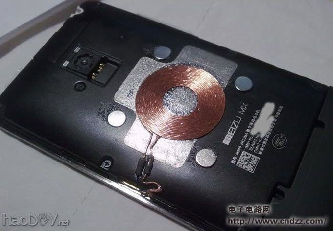 牛人的超强改造—魅族MX2改装无线充电