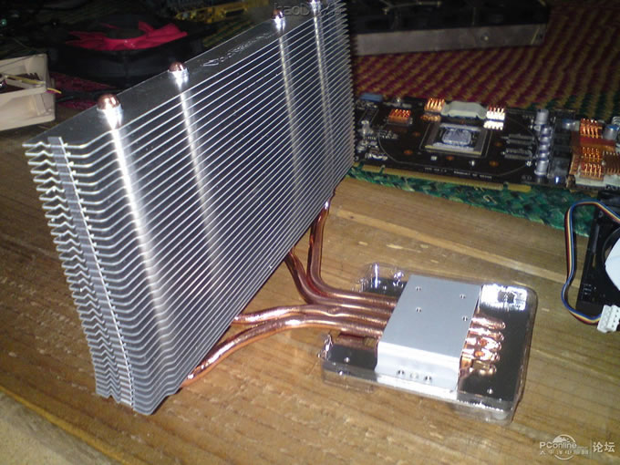 点击查看原图 热管散热器掰掰更健康,齐做山寨利民spitfire