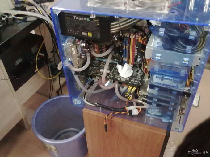 点击查看原图 终极水冷散热器之路!!多图杀猫!!慎入