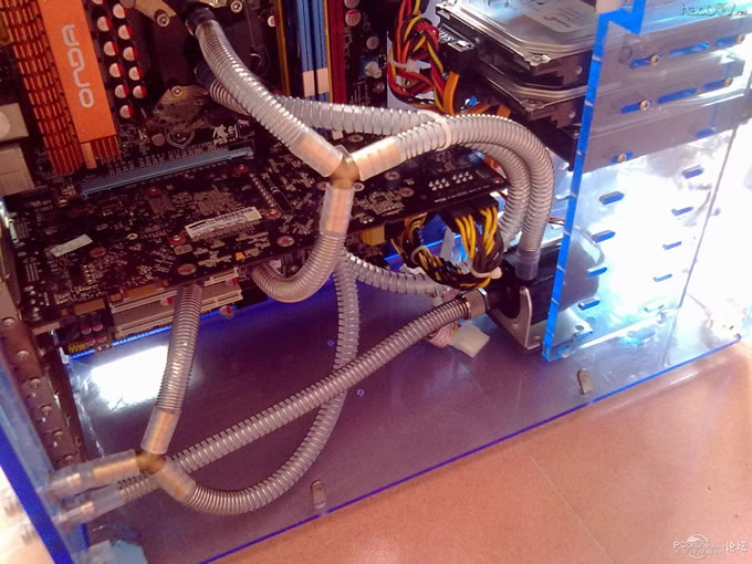 点击查看原图 终极水冷散热器之路!!多图杀猫!!慎入