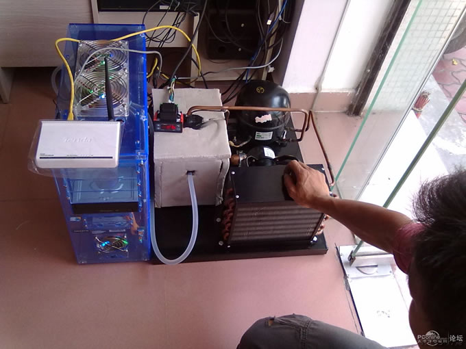 点击查看原图 终极水冷散热器之路!!多图杀猫!!慎入