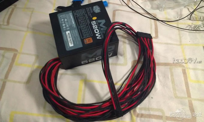 点击查看原图 终极 改装 魔兽V8机箱 自制水冷头