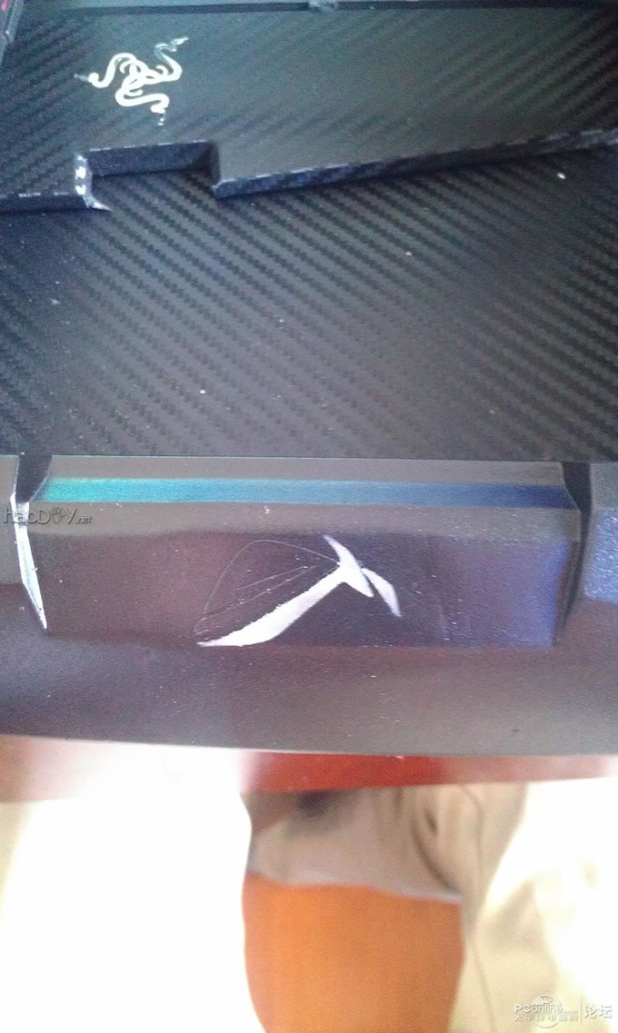 点击查看原图 终极 改装 魔兽V8机箱 自制水冷头