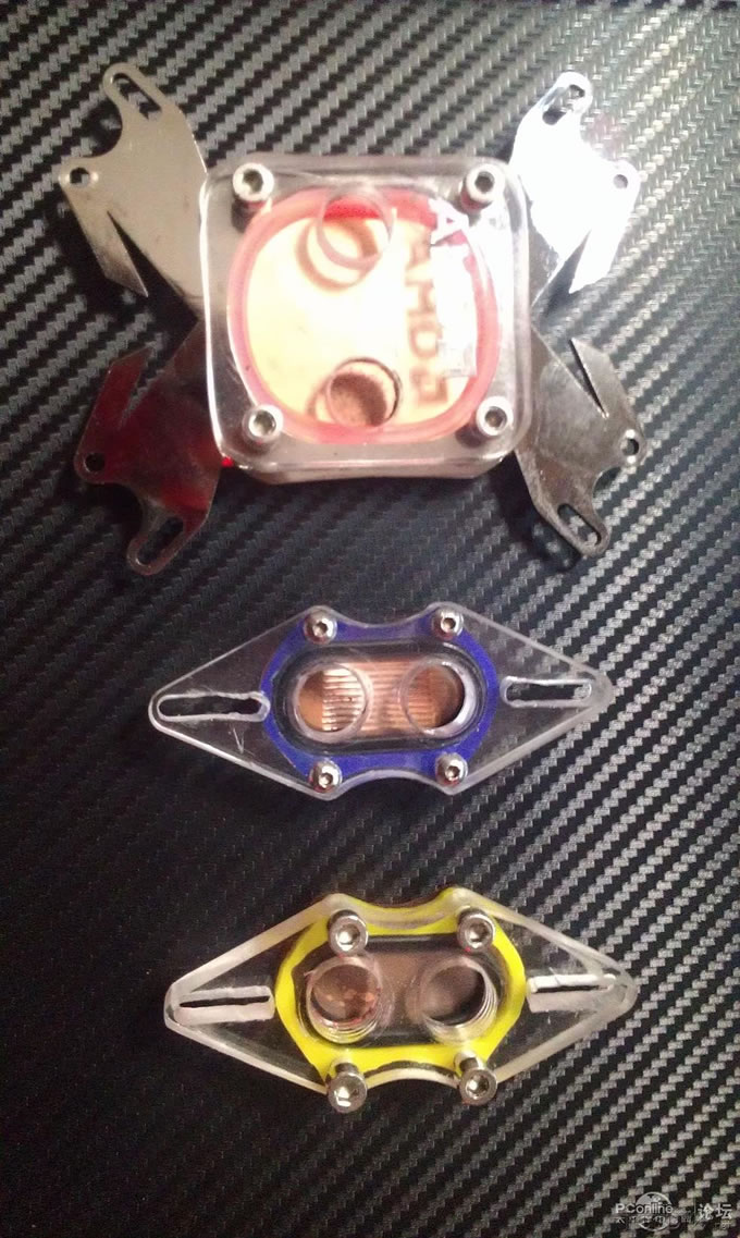 点击查看原图 终极 改装 魔兽V8机箱 自制水冷头