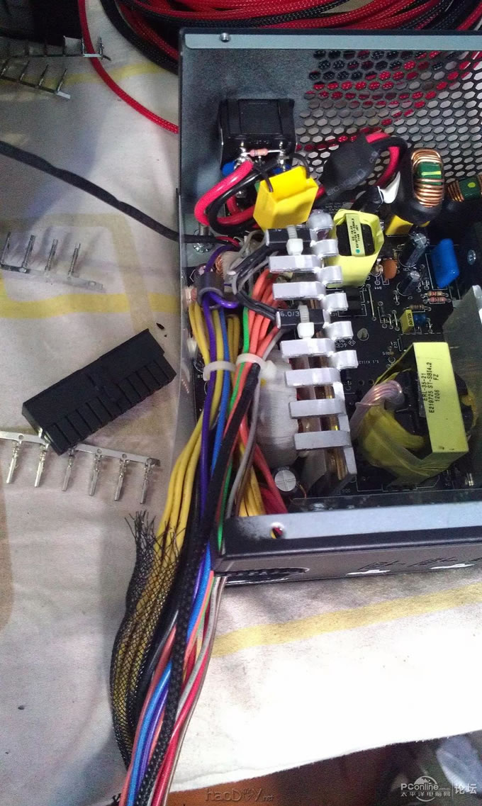 点击查看原图 终极 改装 魔兽V8机箱 自制水冷头