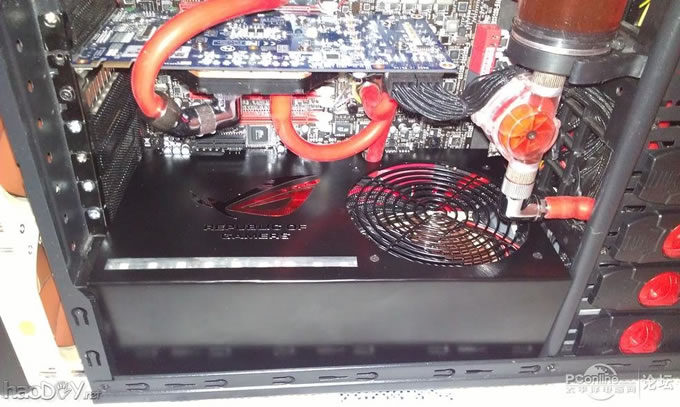 点击查看原图 终极 改装 魔兽V8机箱 自制水冷头