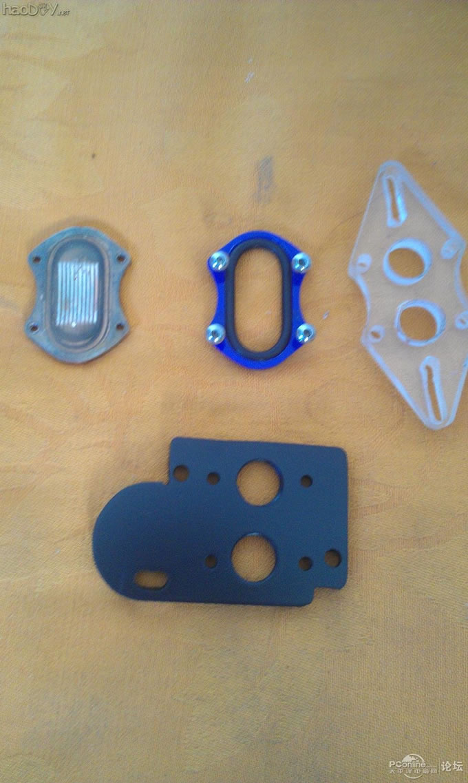 点击查看原图 终极 改装 魔兽V8机箱 自制水冷头