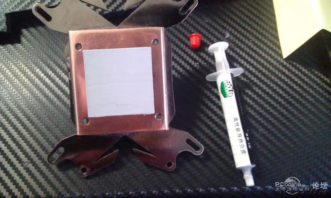 点击查看原图 终极 改装 魔兽V8机箱 自制水冷头