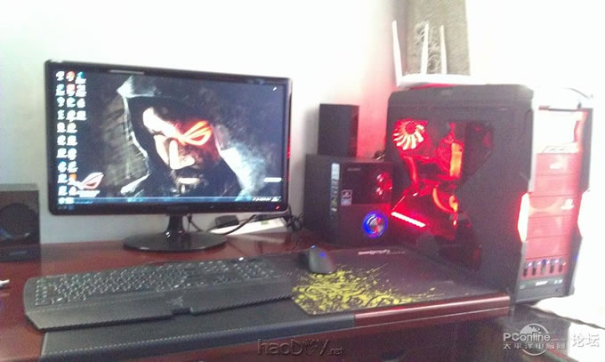 点击查看原图 终极 改装 魔兽V8机箱 自制水冷头