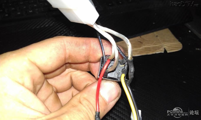 点击查看原图 终极 改装 魔兽V8机箱 自制水冷头