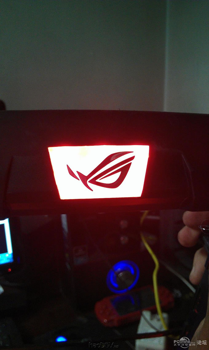 点击查看原图 终极 改装 魔兽V8机箱 自制水冷头