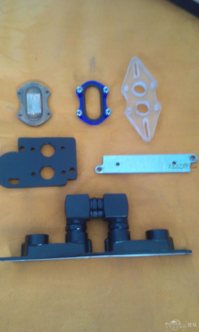 点击查看原图 终极 改装 魔兽V8机箱 自制水冷头