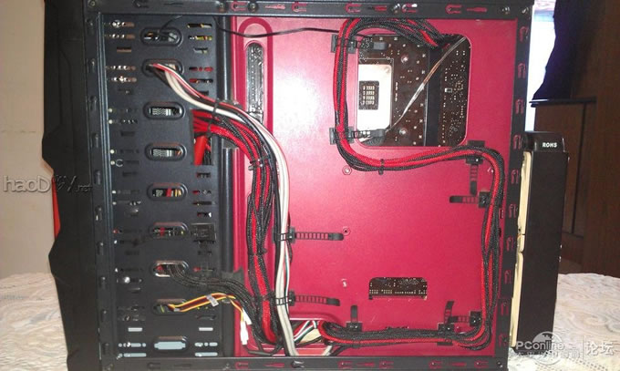 点击查看原图 终极 改装 魔兽V8机箱 自制水冷头