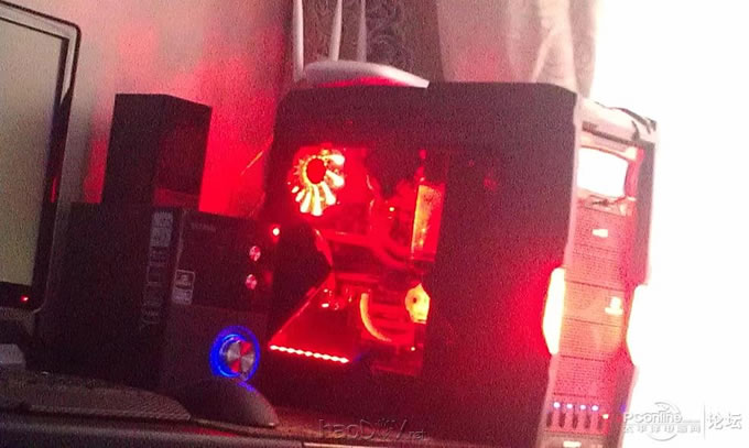 点击查看原图 终极 改装 魔兽V8机箱 自制水冷头