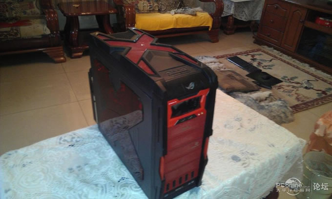 点击查看原图 终极 改装 魔兽V8机箱 自制水冷头