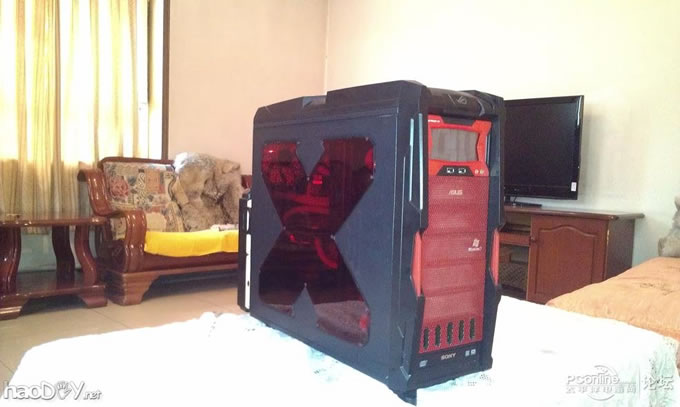 点击查看原图 终极 改装 魔兽V8机箱 自制水冷头