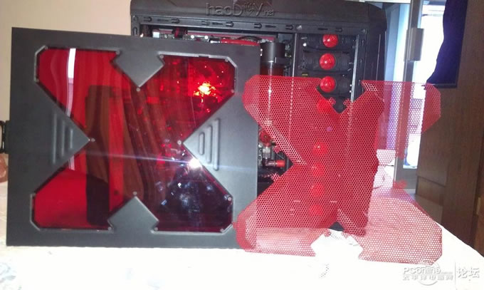 点击查看原图 终极 改装 魔兽V8机箱 自制水冷头