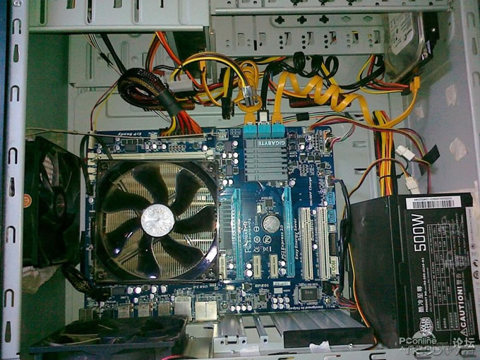 点击查看原图 显卡热管散热风扇暴改超大风量