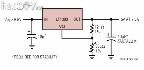 DIY怎么制作一个稳压电源