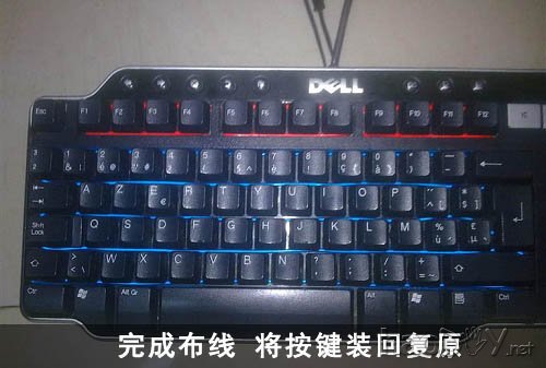 DIY给键盘加个背光