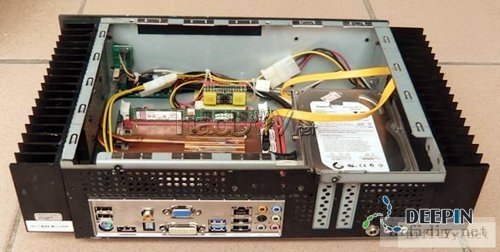 DIY无风扇电脑热管散热器来给电脑散热