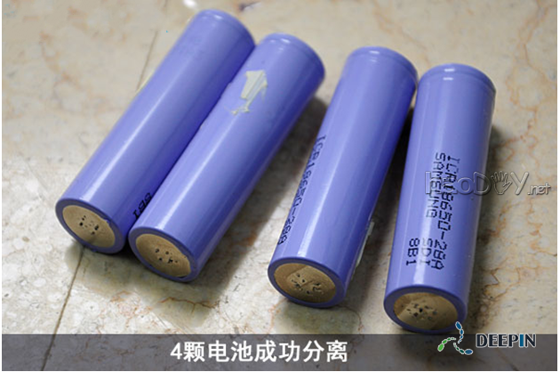 用笔记本电池自制USB移动电源