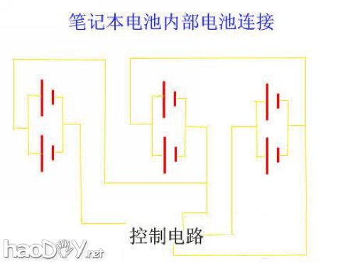 用7号电池给笔记本DIY一个移动电源