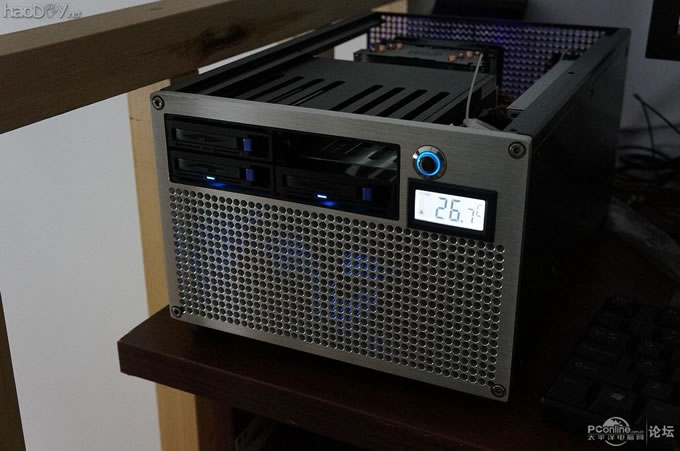 点击查看原图 DIY终极小机箱电脑主机~~