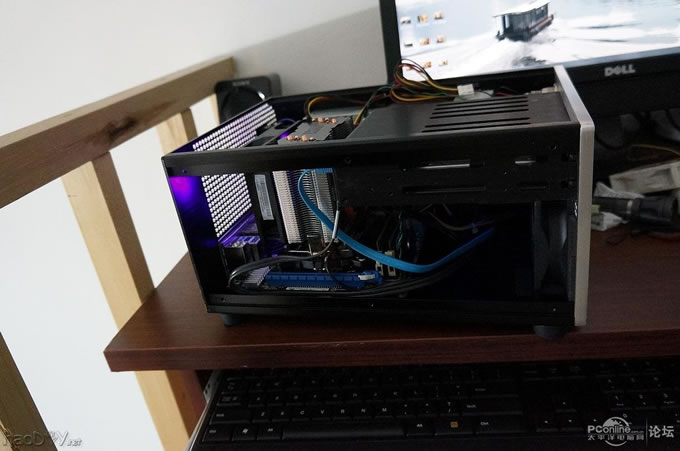 点击查看原图 DIY终极小机箱电脑主机~~