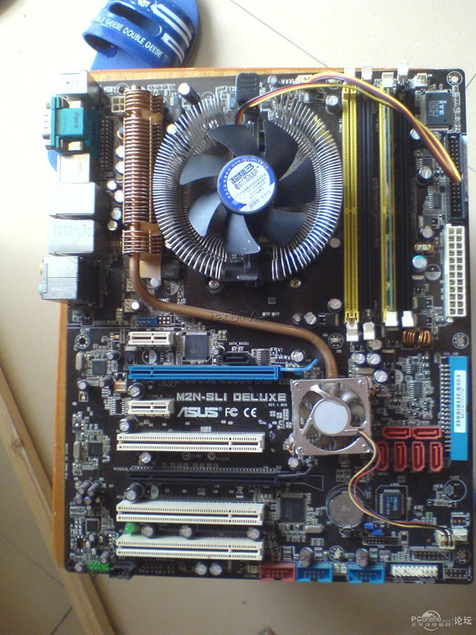 点击查看原图 一物多用,33.5元打造灯箱效果的木质电脑机箱