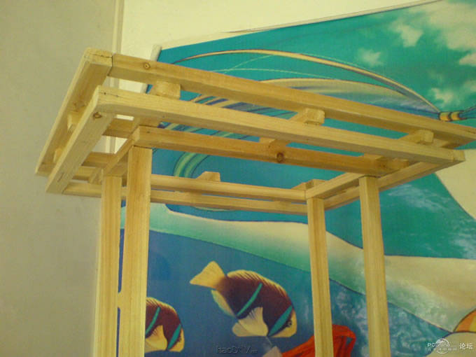 点击查看原图 一物多用,33.5元打造灯箱效果的木质电脑机箱