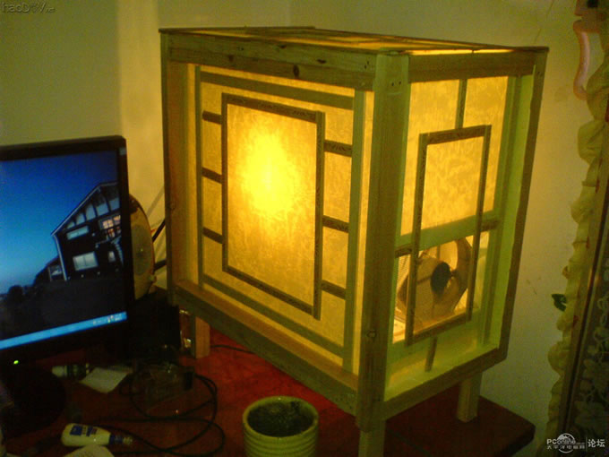 µã»÷²é¿´Ôͼ Ò»Îï¶àÓã¬33.5Ôª´òÔìµÆÏäЧ¹ûµÄľÖʵçÄÔ»úÏä