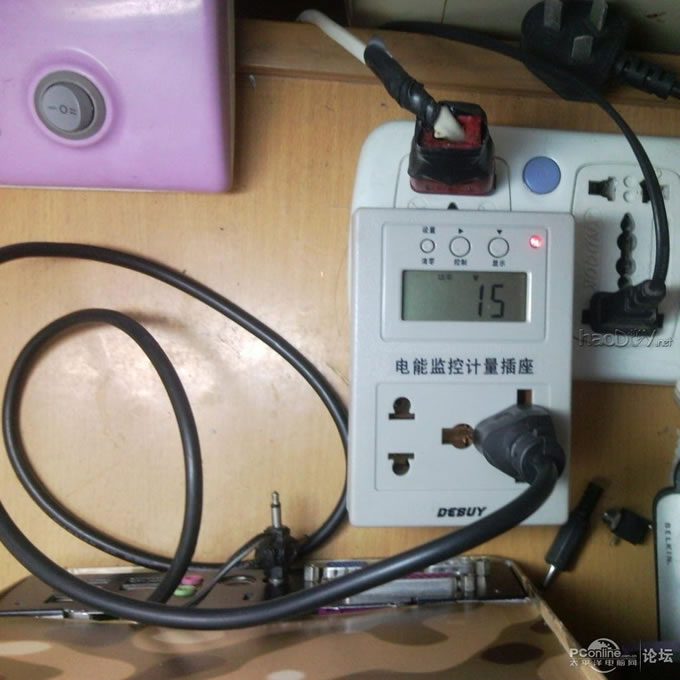 点击查看原图 软硬大改T5710瘦客户机,废旧饼罐改造电脑机箱,30W节能迷彩下载