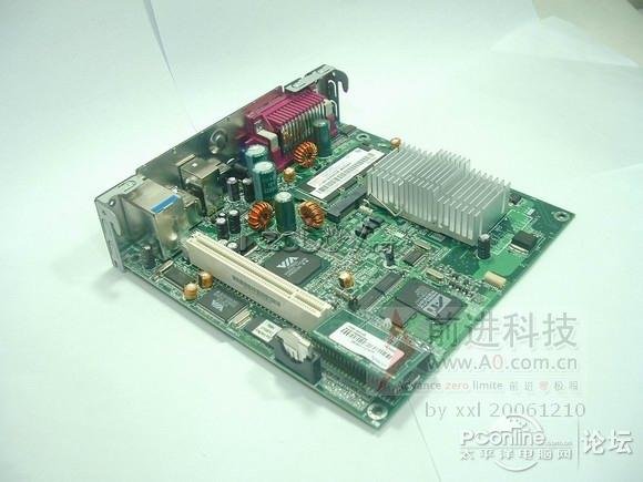 点击查看原图 软硬大改T5710瘦客户机,废旧饼罐改造电脑机箱,30W节能迷彩下载