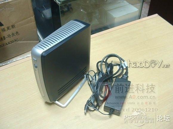 点击查看原图 软硬大改T5710瘦客户机,废旧饼罐改造电脑机箱,30W节能迷彩下载