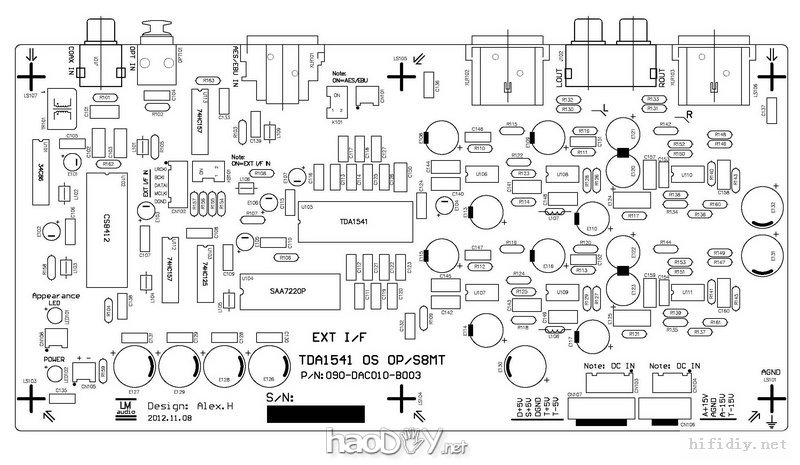 无法割舍的声音... TDA1541 D/A dac解码器 再制作