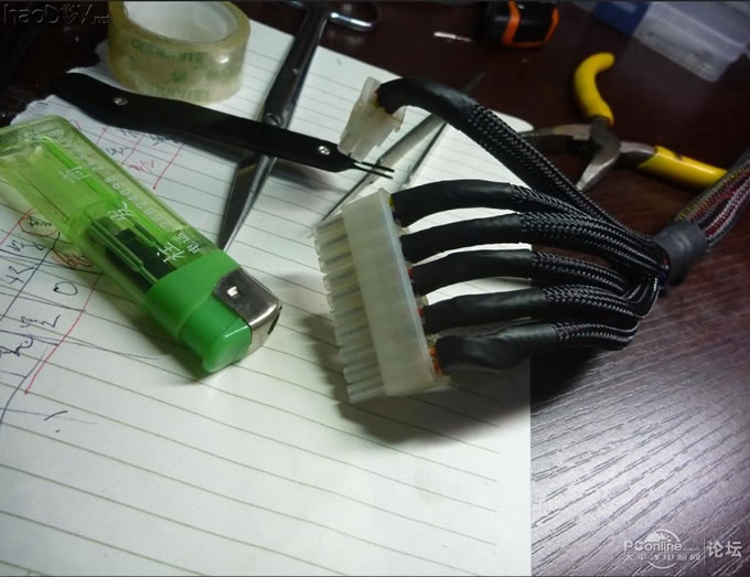 点击查看原图 电源上翻~走线~铝合金~亚克力~荧光透明电脑主机机箱